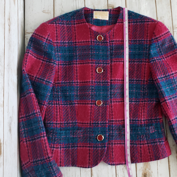 Vintage Pendleton 100% Pure Virgin Wool Blazer - Picture 6 of 7